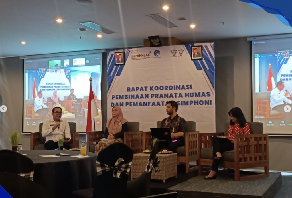 Rapat Koordinasi Pembinaan Pranata Humas dan pemanfaatan Simphoni